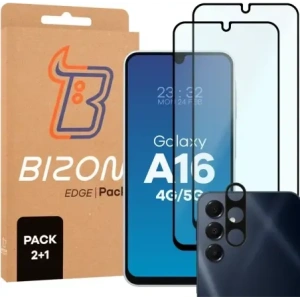 Kup Bizon Edge 2 Pachet 2x sticlă securizată + 1x protecție lentilă Samsung Galaxy A16 4G / 5G - BIZ9476 - {ean13} - Sklep Home Screen