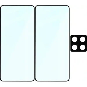 Kup Bizon Edge 2 Pack 2x gehärtetes Glas + 1x Linsenschutz für Xiaomi 14T Pro - BIZ9477 - {ean13} - Sklep Home Screen