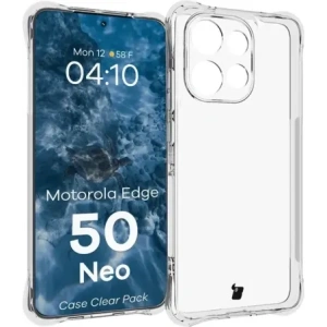 Kup Etui + 2x folia na ekran Bizon Case Clear Pack do Motorola Edge 50 Neo - BIZ9478 - {ean13} - Sklep Home Screen