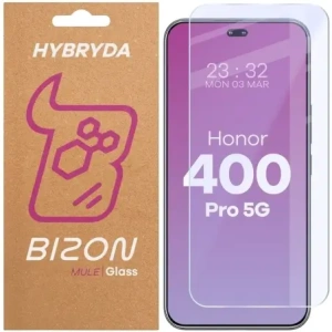 Kup Elastyczne szkło hybrydowe Bizon Glass Mule do Honor 400 Pro - BIZ9479 - {ean13} - Sklep Home Screen