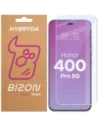 Elastyczne szkło hybrydowe Bizon Glass Mule do Honor 400 Pro