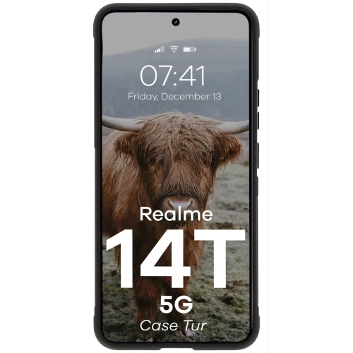 Kup Bizon tok Tur Realme 14T 5G fekete - BIZ9480 - {ean13} - Sklep Home Screen