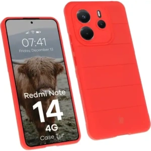 Kup Bizon pouzdro Tur Xiaomi Redmi Note 14 4G červené - BIZ9483 - {ean13} - Sklep Home Screen