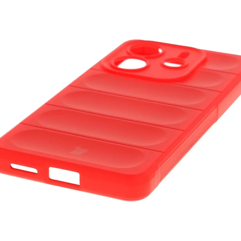 Pancerne etui Bizon Case Tur do Xiaomi Redmi Note 14 4G czerwone