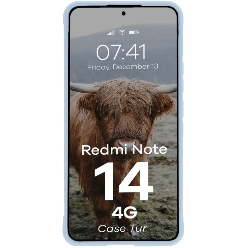 Kup Carcasă Bizon Tur pentru Xiaomi Redmi Note 14 4G albastru deschis - BIZ9484 - {ean13} - Sklep Home Screen