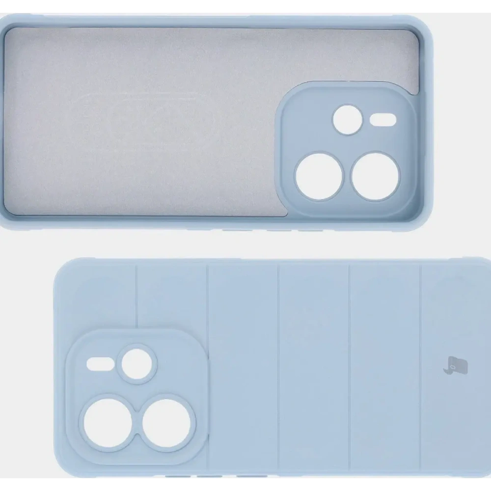 Pancerne etui Bizon Case Tur do Xiaomi Redmi Note 14 4G jasnoniebieskie