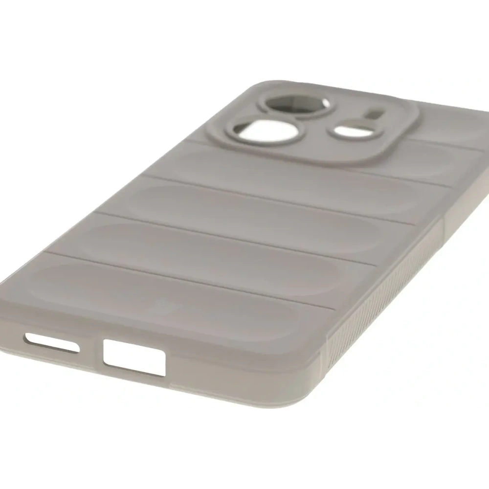 Pancerne etui Bizon Case Tur do Xiaomi Redmi Note 14 4G jasnoszare