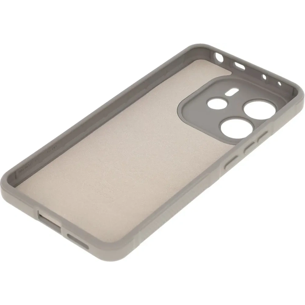 Pancerne etui Bizon Case Tur do Xiaomi Redmi Note 14 4G jasnoszare