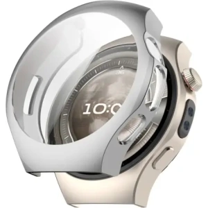 Kup Etui z osłoną ekranu Bizon Case Watch Felipe do Huawei Watch 5 46mm srebrne - BIZ9486 - {ean13} - Sklep Home Screen