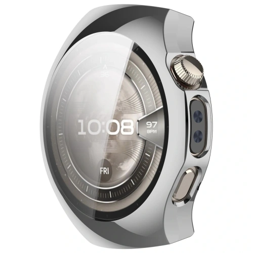 Kup Etui z osłoną ekranu Bizon Case Watch Felipe do Huawei Watch 5 46mm srebrne - BIZ9486 - {ean13} - Sklep Home Screen