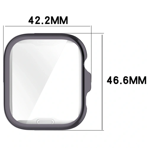 Kup Etui z osłoną ekranu Bizon Case Watch Felipe do Huawei Watch Fit 4 Pro szare - BIZ9488 - {ean13} - Sklep Home Screen