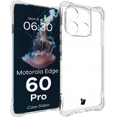 Kup Elastyczne etui Bizon Case Salpa do Motorola Edge 60 Pro przezroczyste - BIZ9490 - {ean13} - Sklep Home Screen