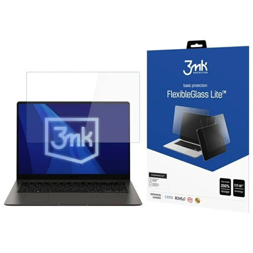 Kup Szkło hybrydowe 3MK FlexibleGlass Lite do Samsung Galaxy Book3 Pro 14" - 3MK16602 - {ean13} - Sklep Home Screen