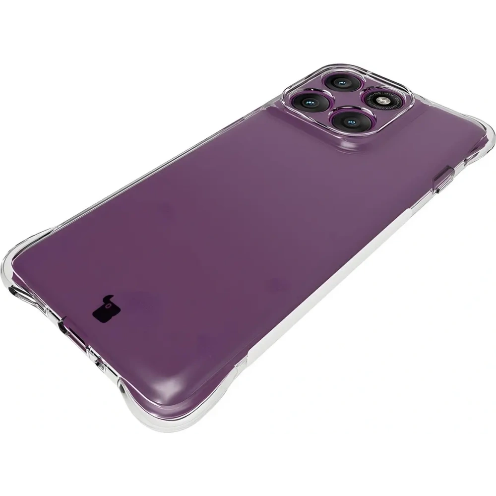 Elastyczne etui Bizon Case Salpa do Motorola Edge 60 Pro przezroczyste