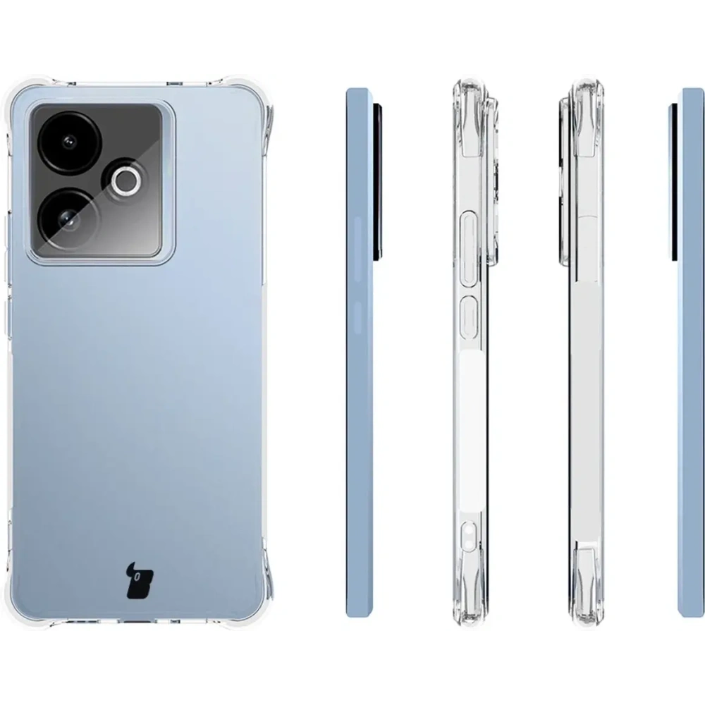 Elastyczne etui Bizon Case Salpa do Realme GT 7 / 7T przezroczyste