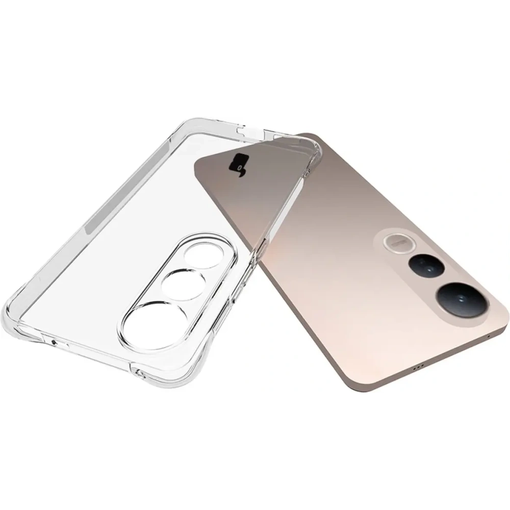 Elastyczne etui Bizon Case Salpa do Vivo V50 Lite 4G / 5G przezroczyste