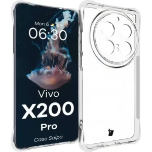 Kup Elastyczne etui Bizon Case Salpa do Vivo X200 Pro przezroczyste - BIZ9493 - {ean13} - Sklep Home Screen