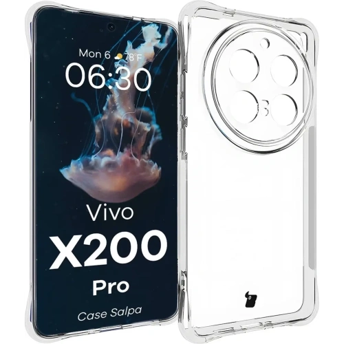 Kup Elastyczne etui Bizon Case Salpa do Vivo X200 Pro przezroczyste - BIZ9493 - {ean13} - Sklep Home Screen