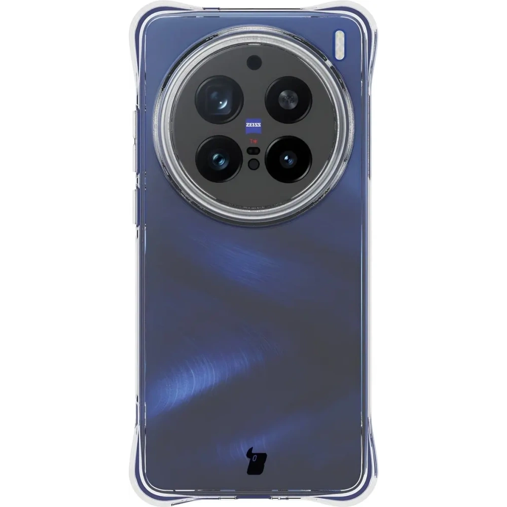 Elastyczne etui Bizon Case Salpa do Vivo X200 Pro przezroczyste