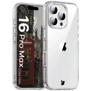 Kup Etui Bizon Case Halo do Apple iPhone 16 Pro Max przezroczyste - BIZ9495 - {ean13} - Sklep Home Screen