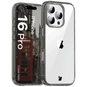 Kup Bizon Case Halo Apple iPhone 16 Pro füstös fekete - BIZ9496 - {ean13} - Sklep Home Screen