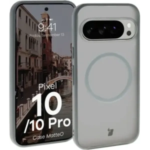 Kup Husa Bizon Case MatteO Magnetic pentru Pixel 10 / 10 Pro gri fumuriu - BIZ9500 - {ean13} - Sklep Home Screen