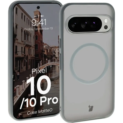 Kup Bizon Case MatteO Magnetic Pixel 10 / 10 Pro füstös szürke - BIZ9500 - {ean13} - Sklep Home Screen