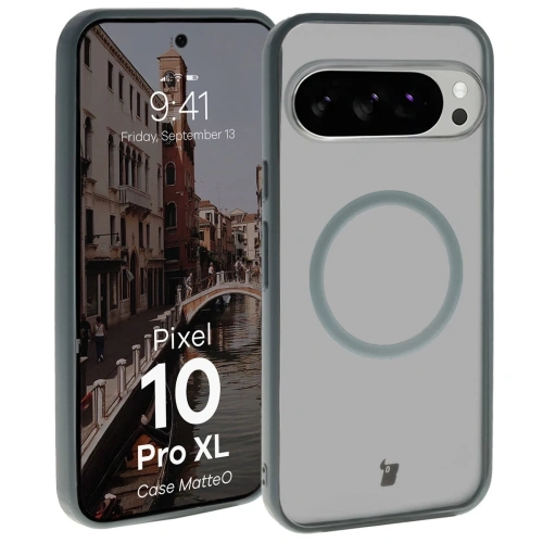 Kup Bizon Case MatteO Magnetic Pixel 10 Pro XL gri fumuriu - BIZ9503 - {ean13} - Sklep Home Screen