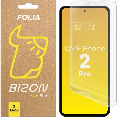 Kup Bizon Glass Film Soare Nimic CMF Telefon 2 Pro [2 PACHET] - BIZ9505 - {ean13} - Sklep Home Screen