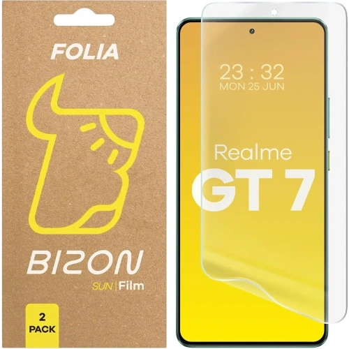 Kup Bizon Skleněná fólie Sun Realme GT 7 [2 BALENÍ] - BIZ9506 - {ean13} - Sklep Home Screen