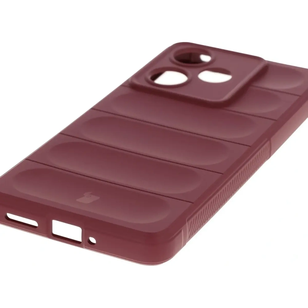 Pancerne etui Bizon Case Tur do Realme GT 7 / 7T burgundowe