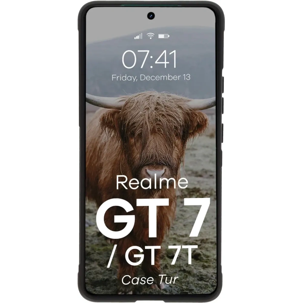 Pancerne etui Bizon Case Tur do Realme GT 7 / 7T czarne