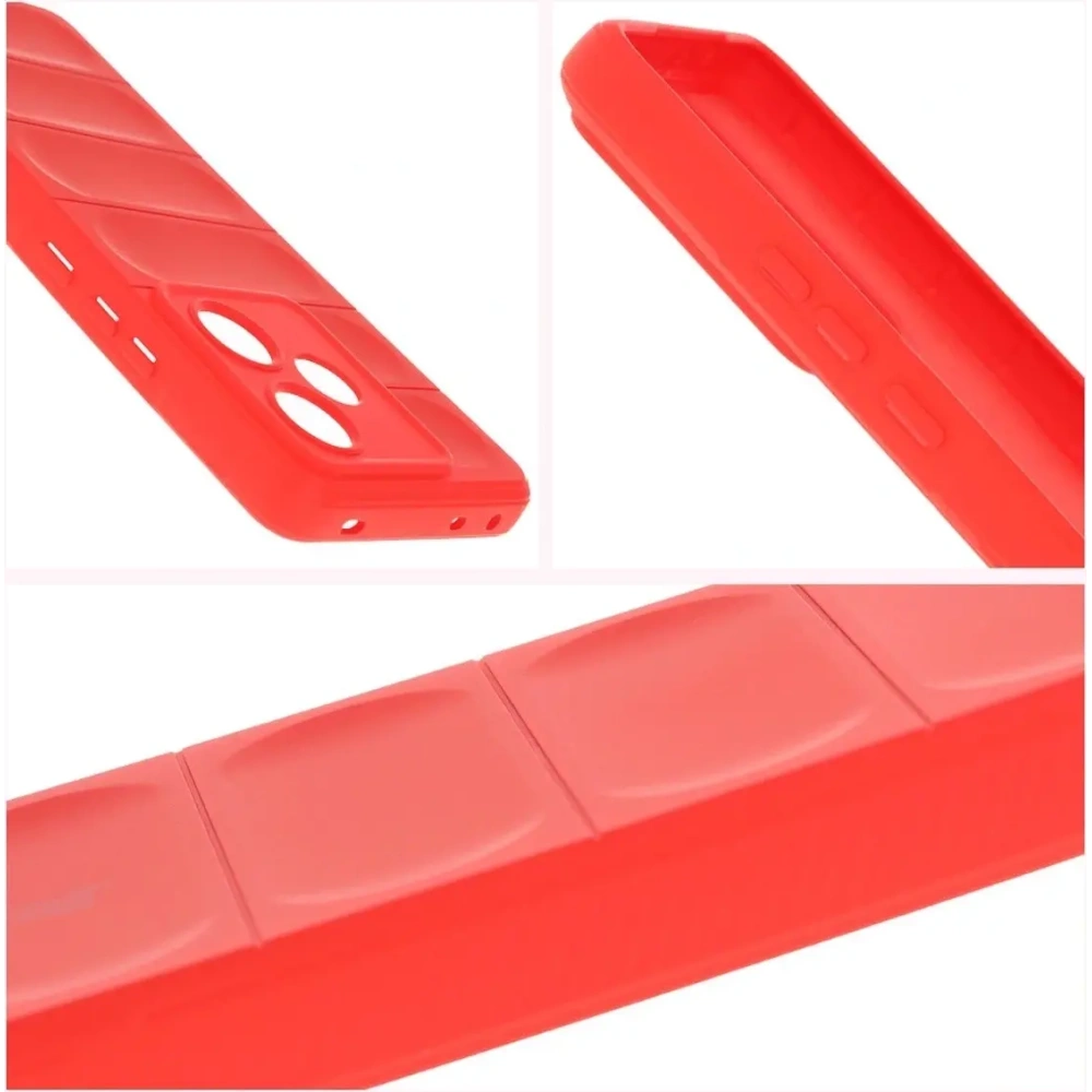 Pancerne etui Bizon Case Tur do Realme GT 7 / 7T czerwone