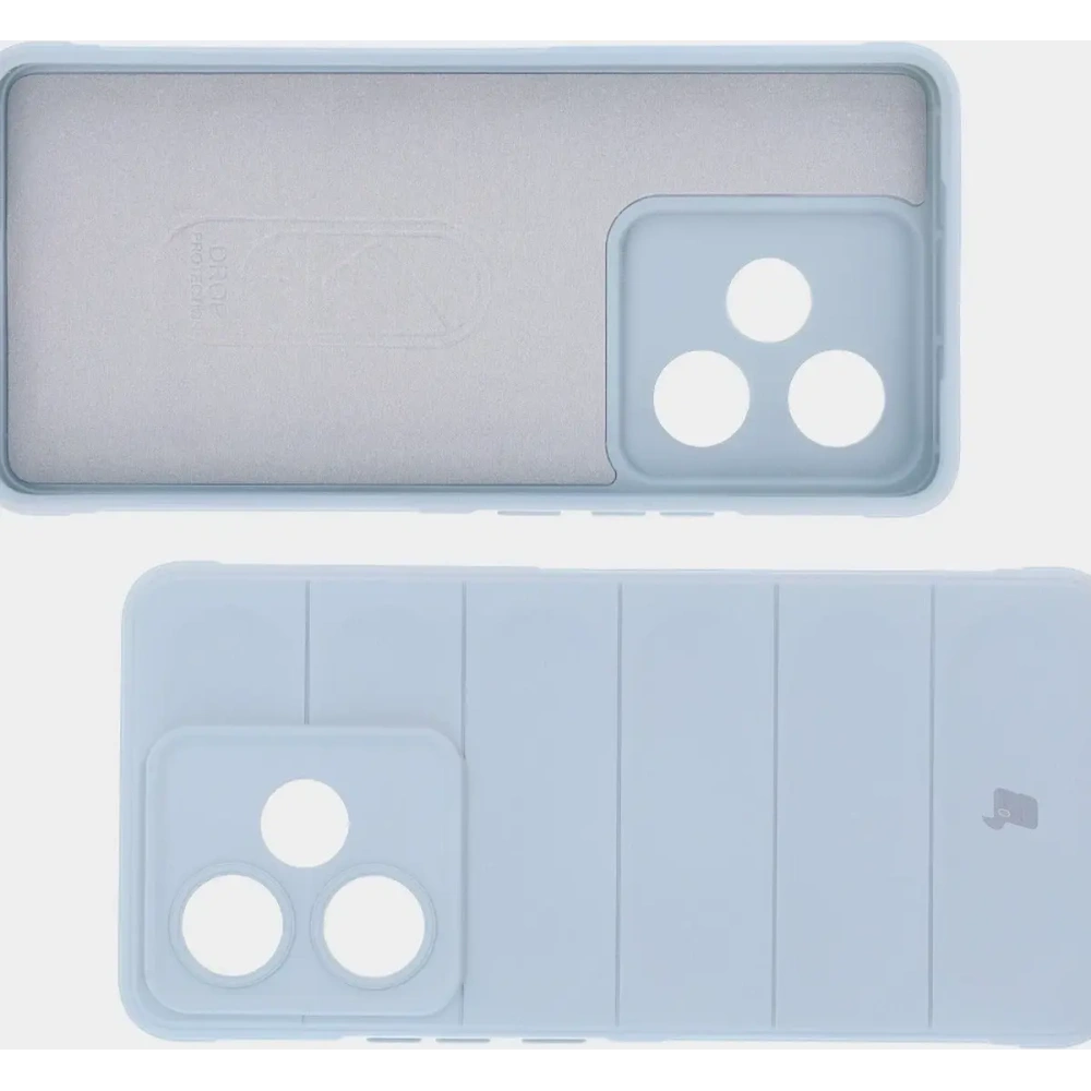 Pancerne etui Bizon Case Tur do Realme GT 7 / 7T jasnoniebieskie