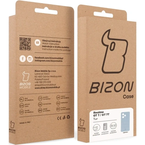 Kup Bizon Case Tur Realme GT 7 / 7T světle modrý - BIZ9511 - {ean13} - Sklep Home Screen