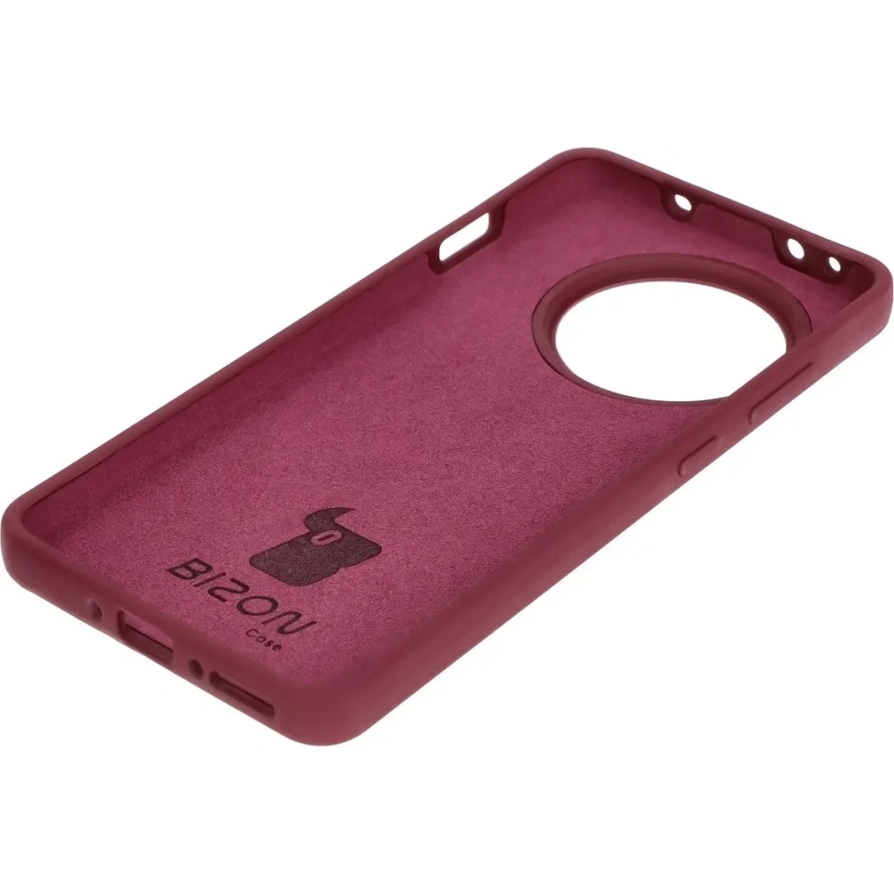 Silikonowe etui Bizon Soft Case do OnePlus 13R ciemnofioletowe