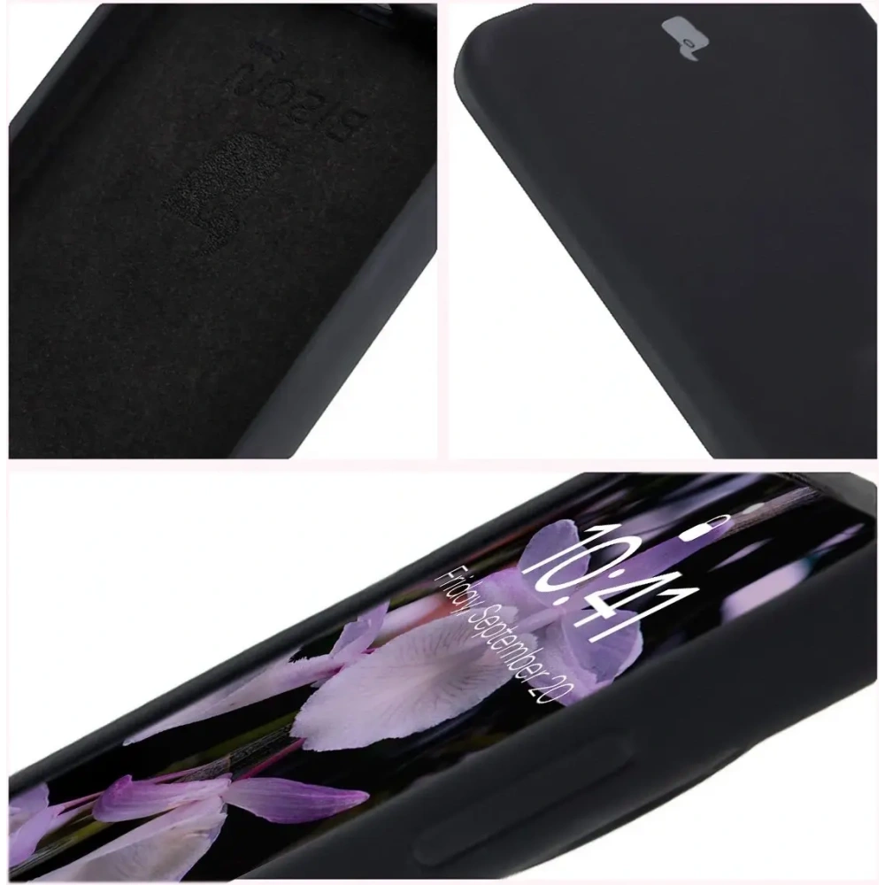 Silikonowe etui Bizon Soft Case do OnePlus 13R czarne