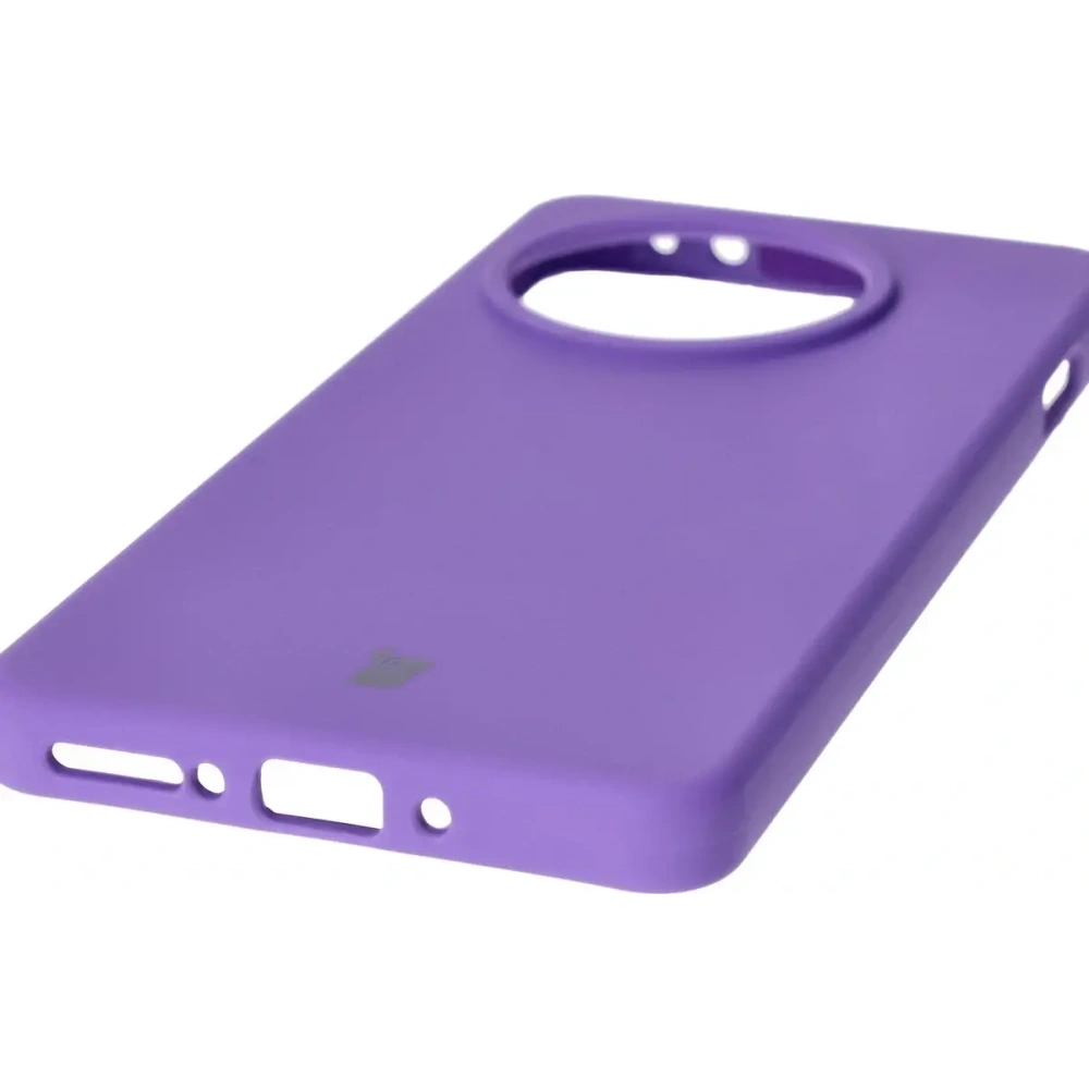 Silikonowe etui Bizon Soft Case do OnePlus 13R fioletowe