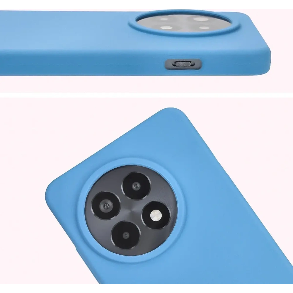 Silikonowe etui Bizon Soft Case do OnePlus 13R niebieskie