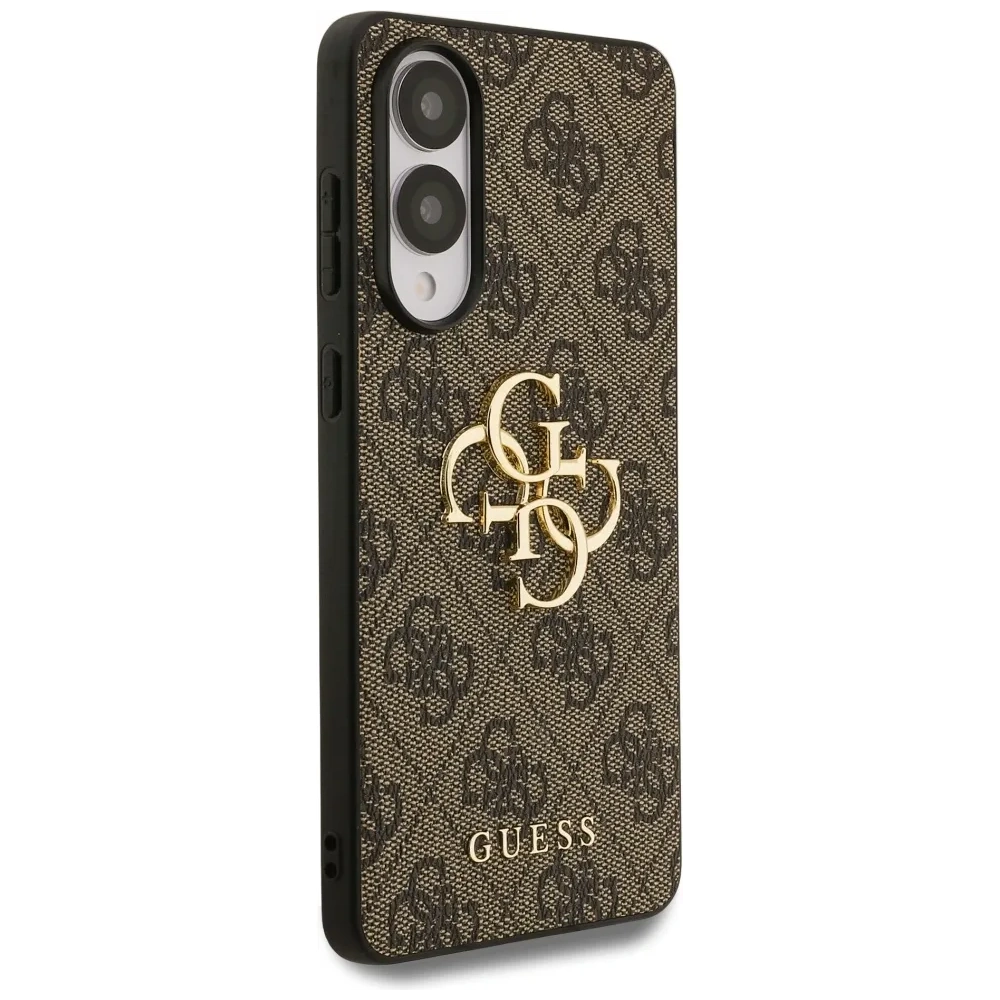 Etui Guess Big 4G Logo Classic Logo do Samsung Galaxy S25 Edge brązowy