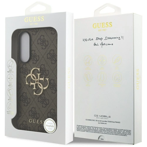 Kup Raten Sie das Big 4G Logo Klassisches Logo Samsung Galaxy S25 Edge braun - GUE4589 - {ean13} - Sklep Home Screen
