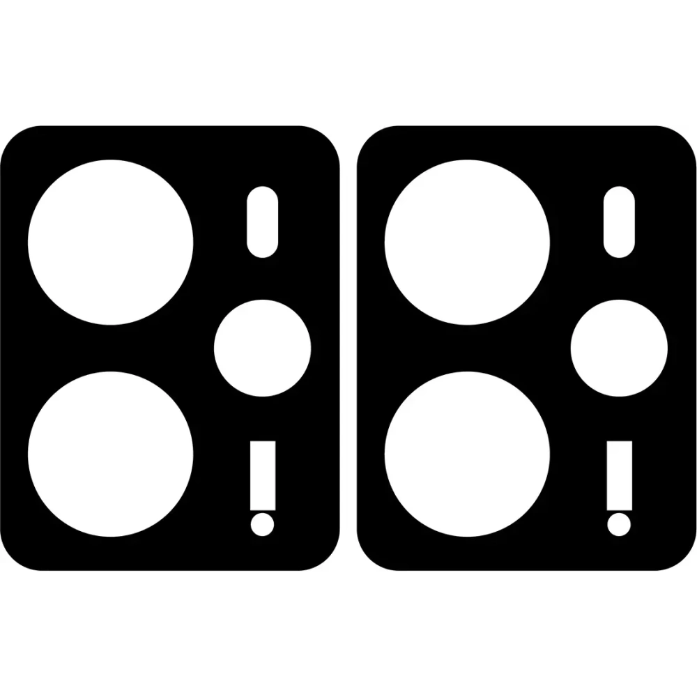 Szkło na aparat Bizon Glass Lens do Realme 14 5G / 14T 5G [2 PACK]