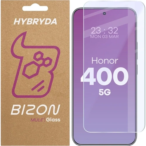 Kup Elastyczne szkło hybrydowe Bizon Glass Mule do Honor 400 5G - BIZ9523 - {ean13} - Sklep Home Screen