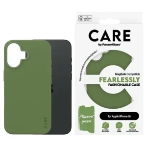 Kup Etui CARE by PanzerGlass Fashion MagSafe do Apple iPhone 16 zielony - PZG972 - {ean13} - Sklep Home Screen