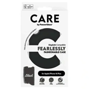 Kup CARE de la PanzerGlass Fashion MagSafe Apple iPhone 16 Plus negru - PZG974 - {ean13} - Sklep Home Screen