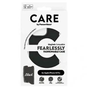 Kup CARE von PanzerGlass Fashion MagSafe Apple iPhone 16 Pro schwarz - PZG978 - {ean13} - Sklep Home Screen