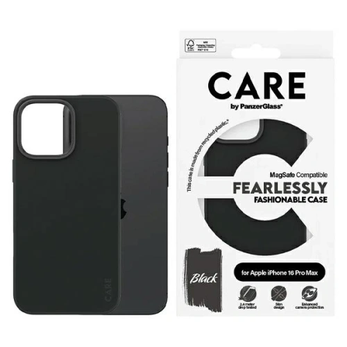 Kup CARE by PanzerGlass Fashion MagSafe Apple iPhone 16 Pro Max fekete - PZG981 - {ean13} - Sklep Home Screen