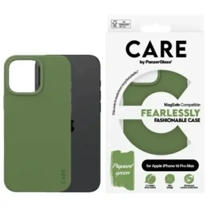 Kup Etui CARE by PanzerGlass Fashion MagSafe do Apple iPhone 16 Pro Max zielony - PZG982 - {ean13} - Sklep Home Screen