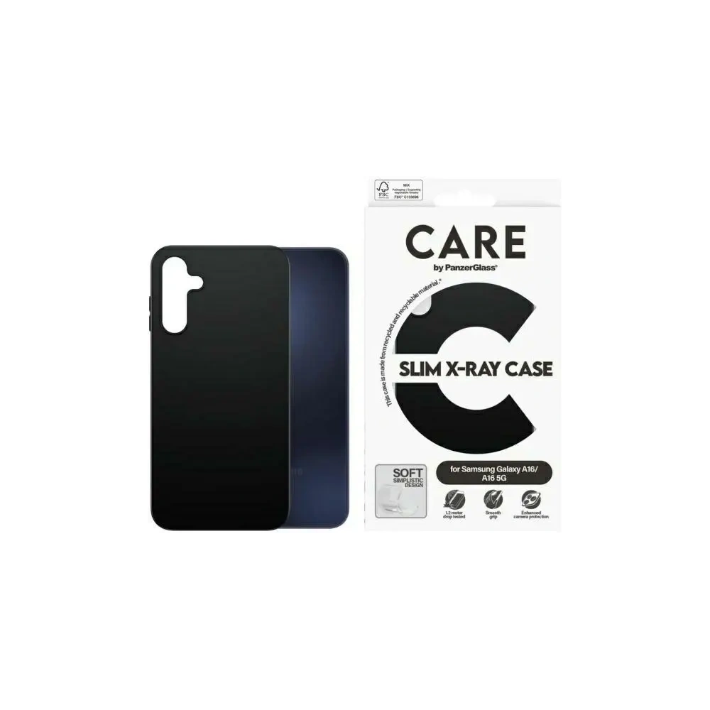 Etui CARE by PanzerGlass Fashion MagSafe do Samsung Galaxy A16 / A16 5G czarny