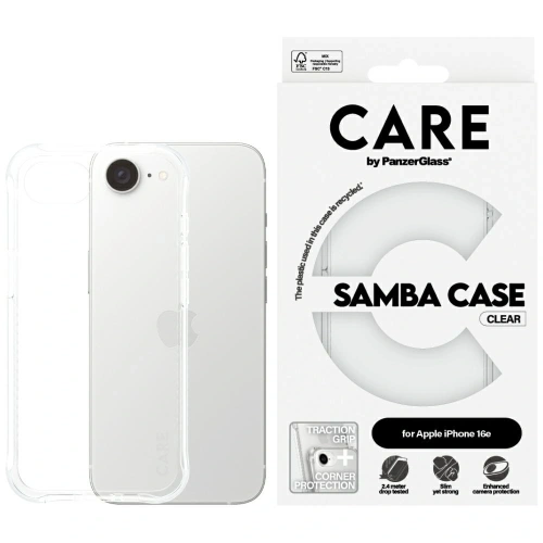 Kup Etui CARE by PanzerGlass Fashion do Apple iPhone 16e przezroczysty - PZG984 - {ean13} - Sklep Home Screen